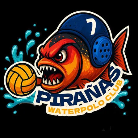 Logo de Pirañas Waterpolo Club, apoya Run & Beat