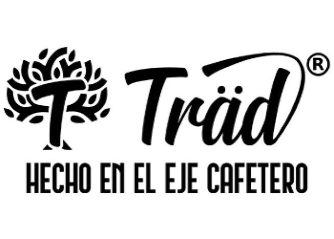 Logo de Träd® Orgullosamente Cafeteros, patrocinador oficial de Run & Beat